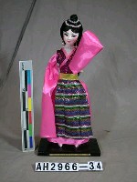 藏品(藏族女玩偶)的圖片